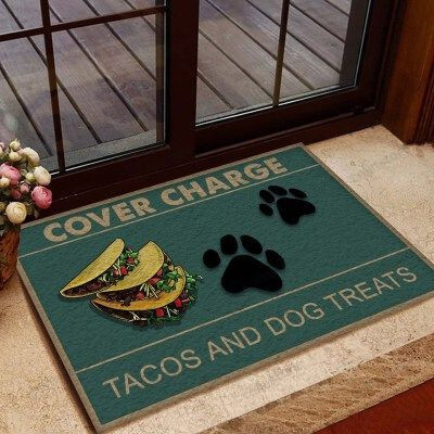 Cover Charge Funny Outdoor Indoor Wellcome Doormat