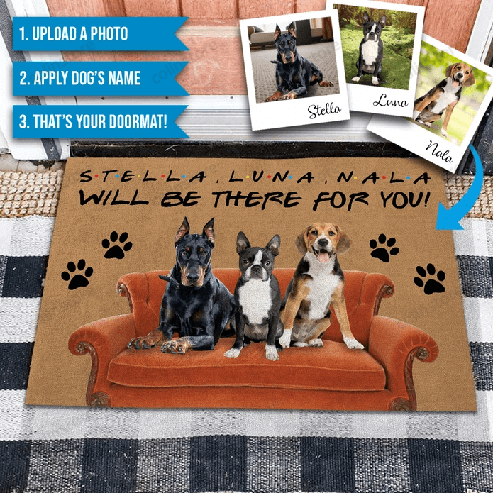 Custom Doormat Dog Doormat Personalized Doormat For More Pets -ghepten-ghi5c4a