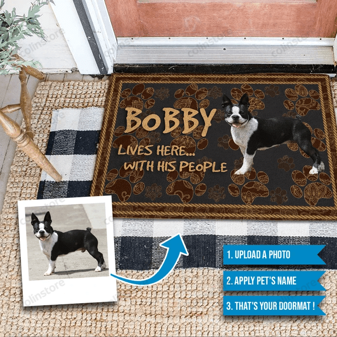 Custom Doormat Dog Doormat Personalized Doormat For More Pets -ghepten-mk9nytn