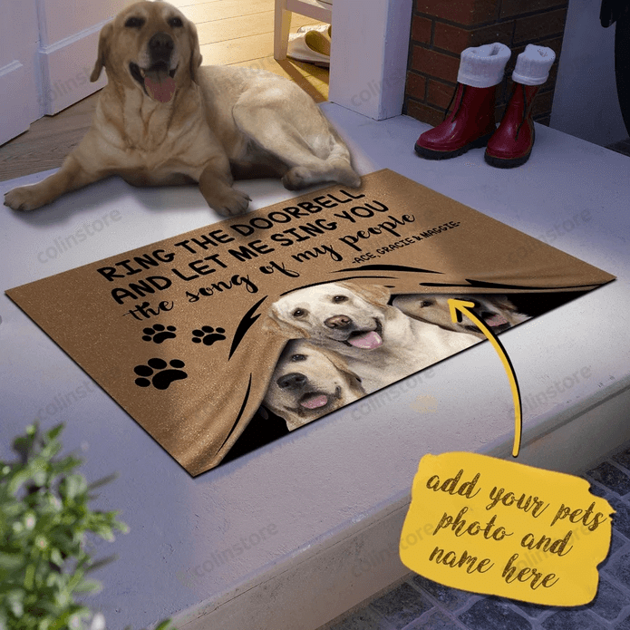 Custom Doormat Dog Doormat Personalized Doormat Funny Mat