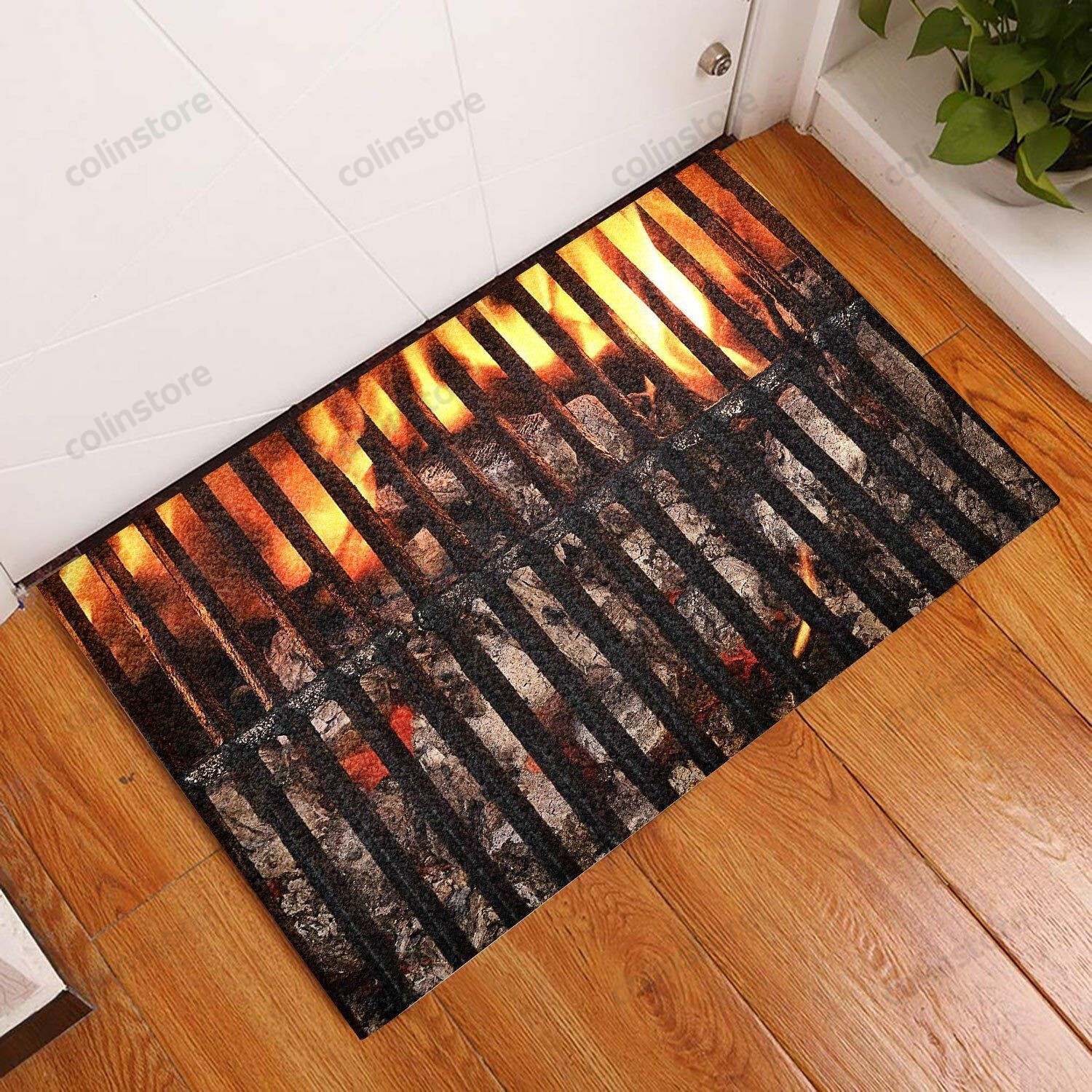 Grilling Doormat Welcome Mat