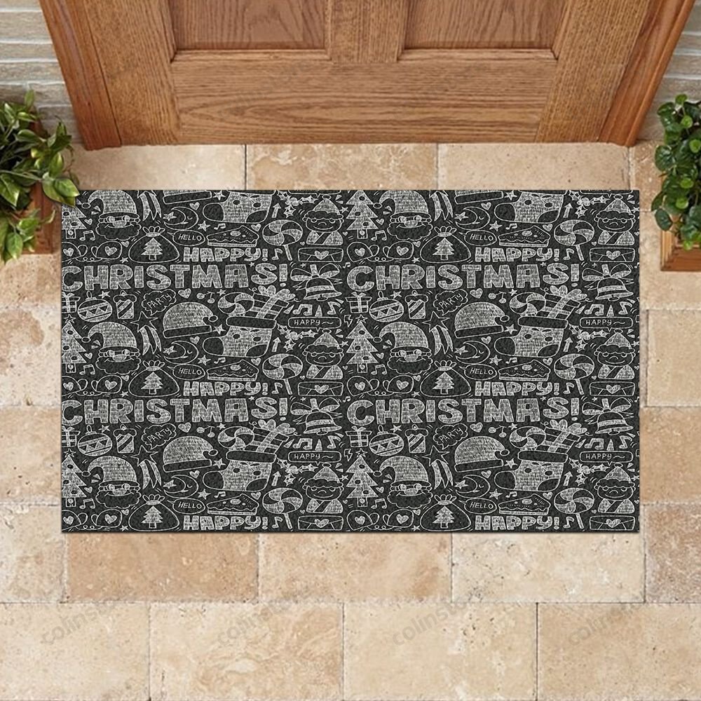 Happy Christmas Doormat Merry Christmas Doormat