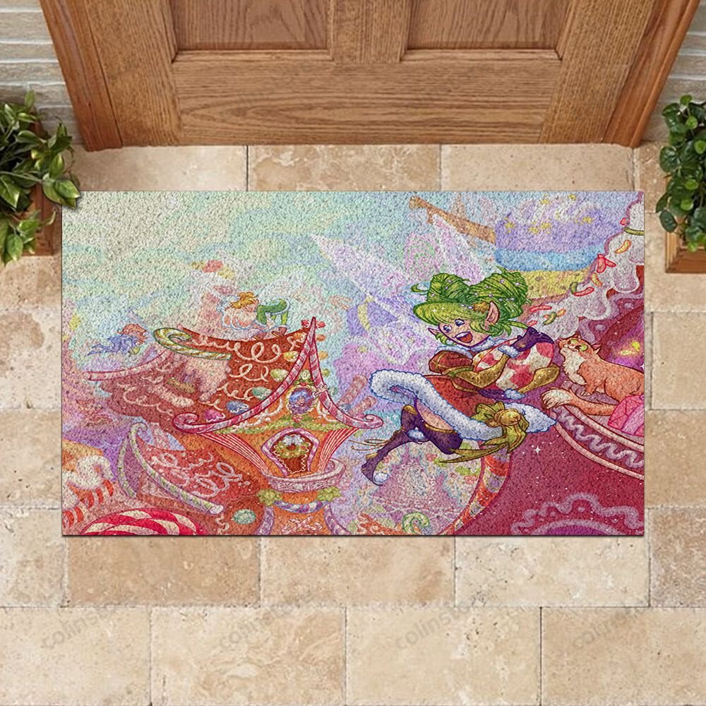 Happy Holidays Doormat Merry Christmas Doormat -ghepten-ufidx3d