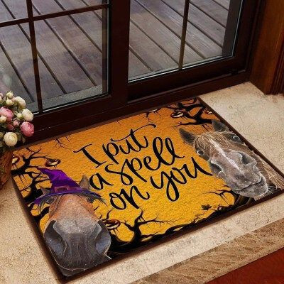 I Put A Spell On You Funny Outdoor Indoor Wellcome Doormat