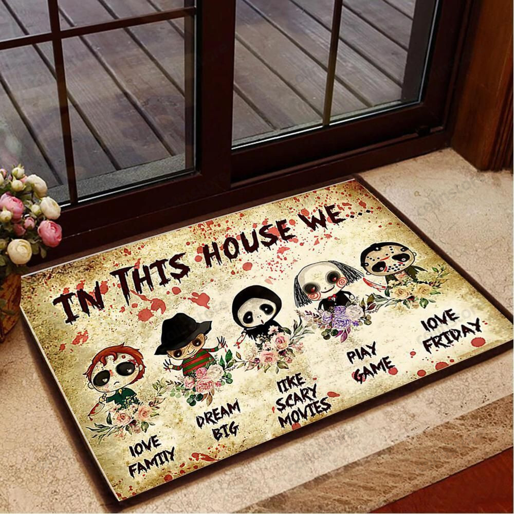 In This House We - Doormat Welcome Mat