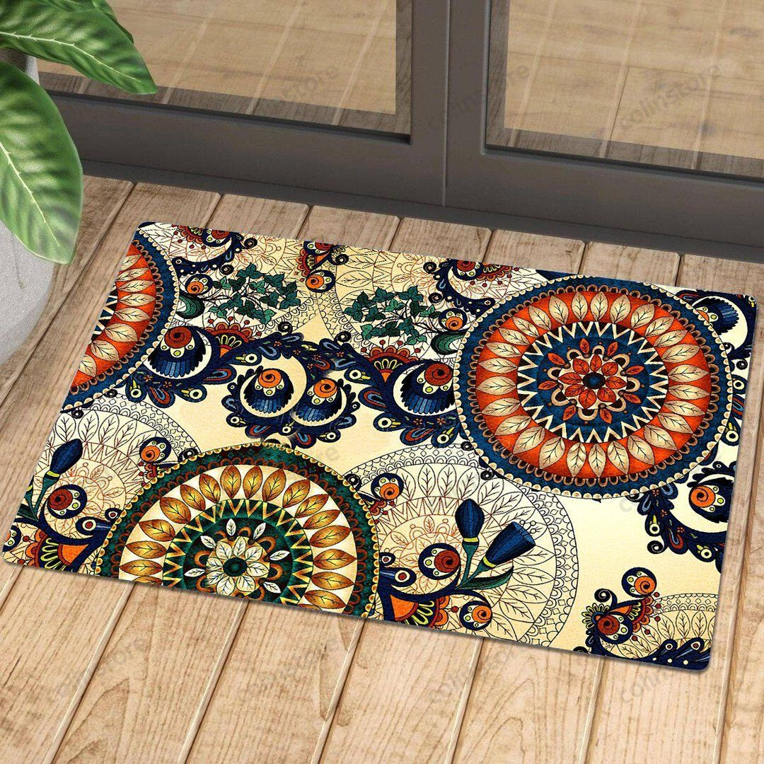 Mandala Boho Doormat 46 Welcome Mat