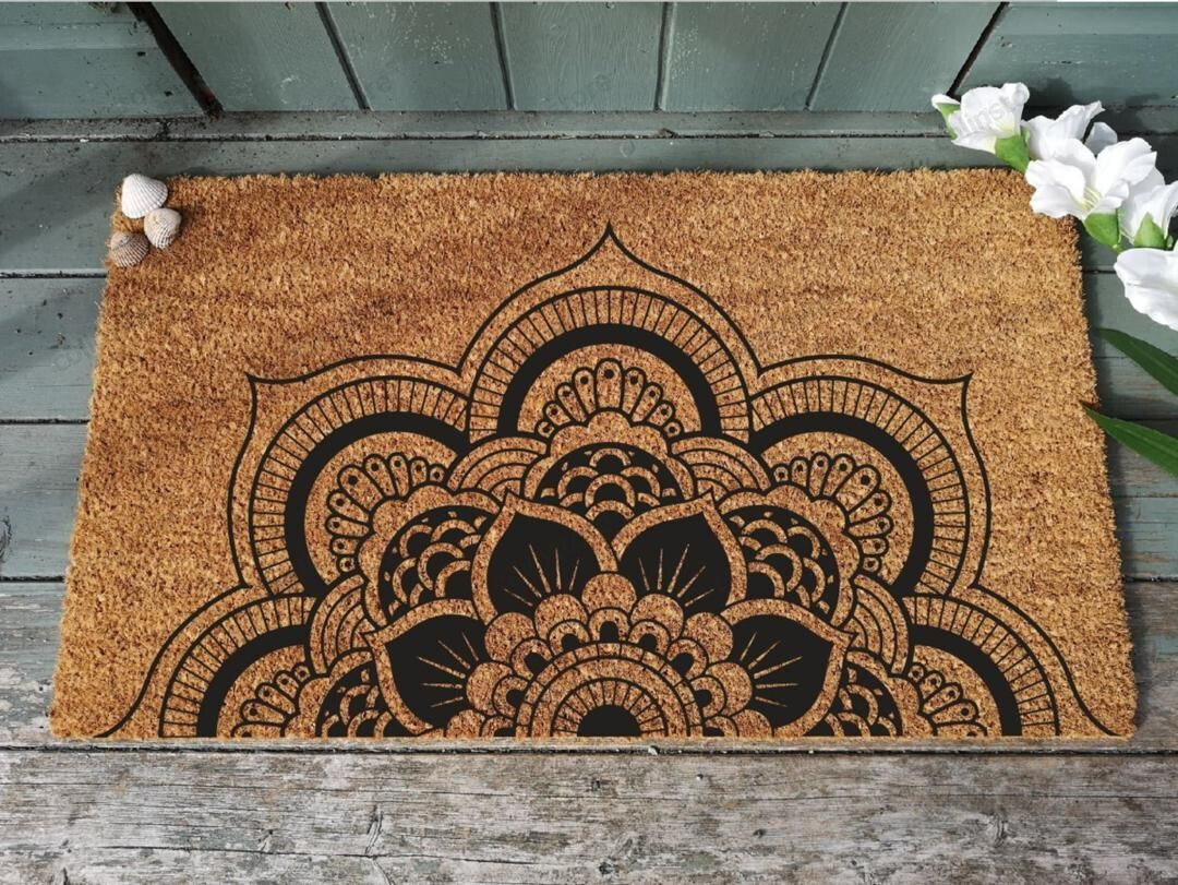 Mandala Boho Doormat Welcome Mat