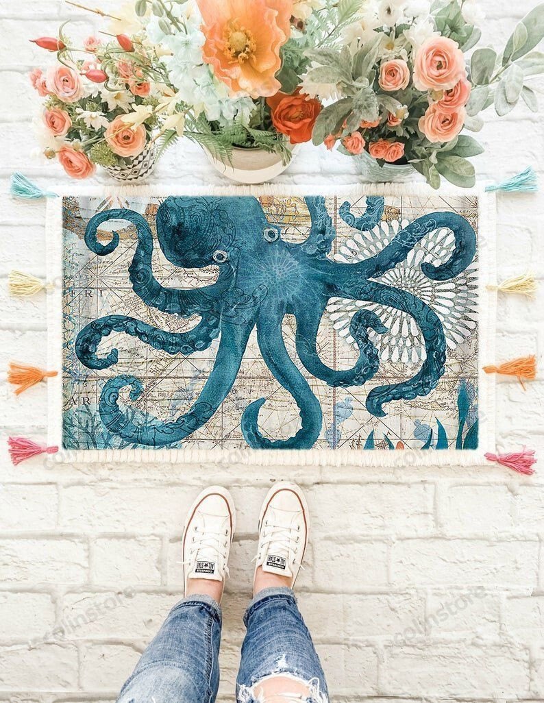 Octopus - Doormat Welcome Mat