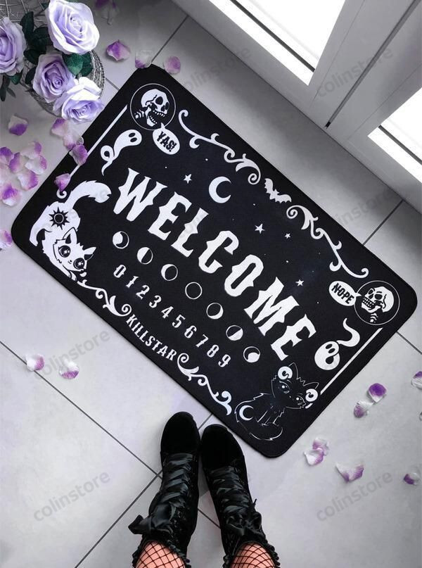 Ouija Board Welcome Doormat Welcome Mat