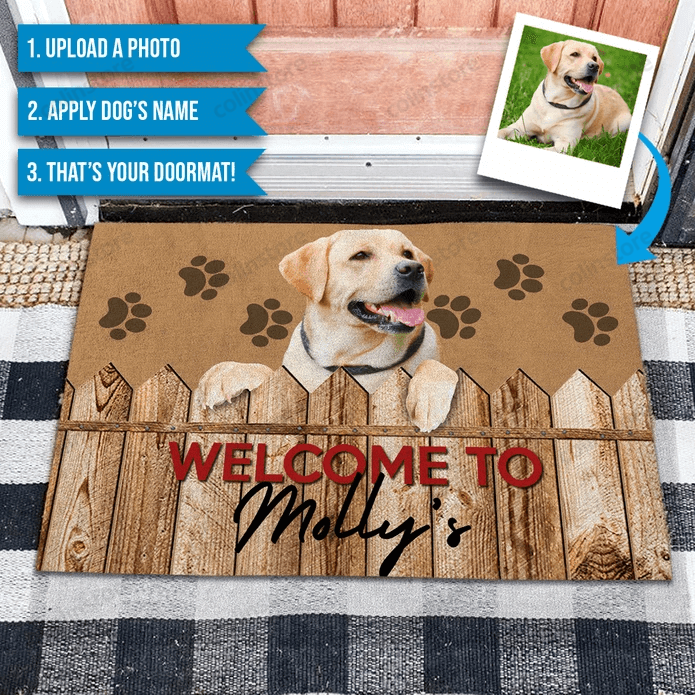 Personalised Doormat Custom Dog Doormat For More Pets -ghepten-kotspzq