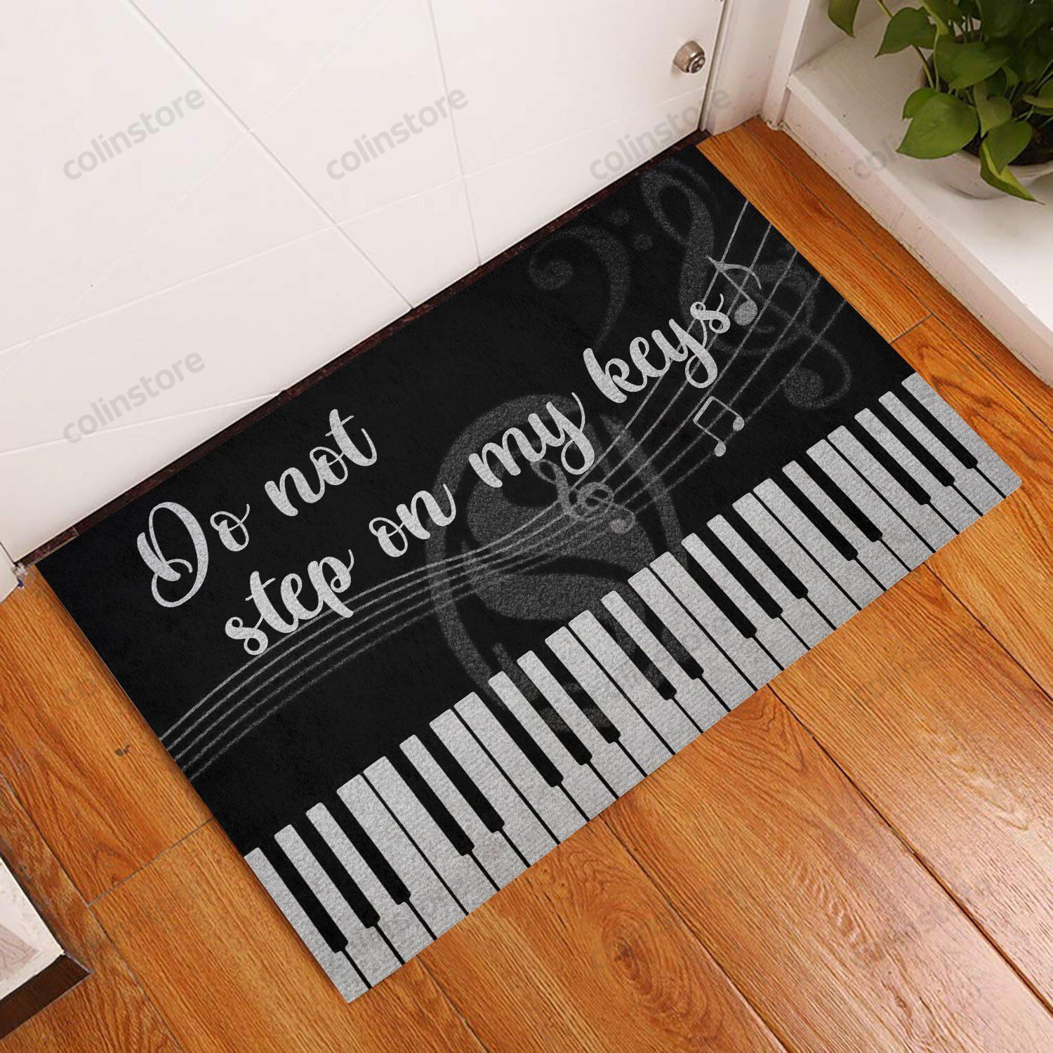 Piano Do Not Step On My Keys Doormat Welcome Mat