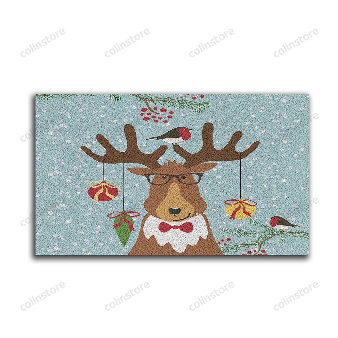 Reindeer Christmas Doormat Merry Christmas Doormat -ghepten-1w54dtk