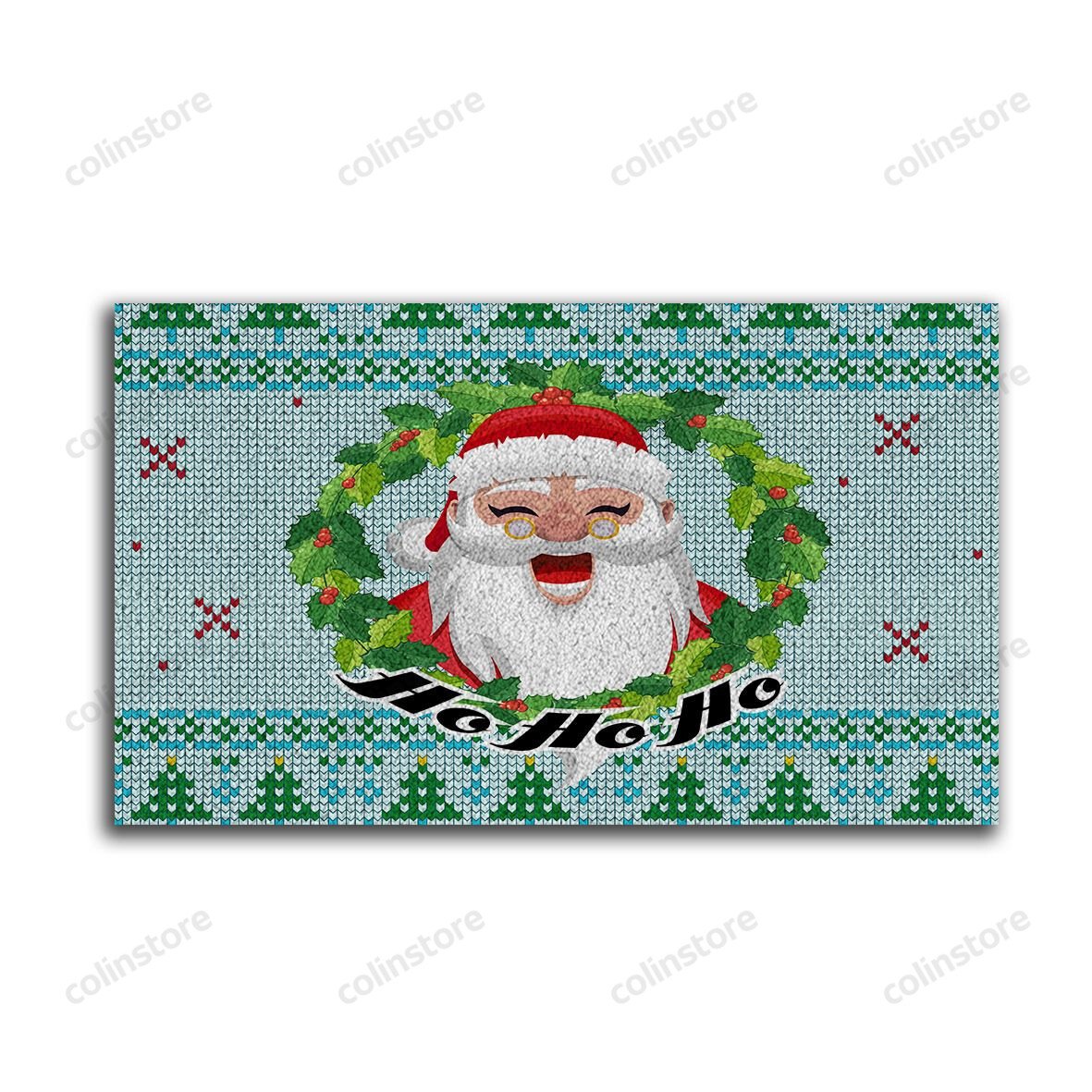 Santa Claus Doormat Merry Christmas Doormat -ghepten-bo4k0yt