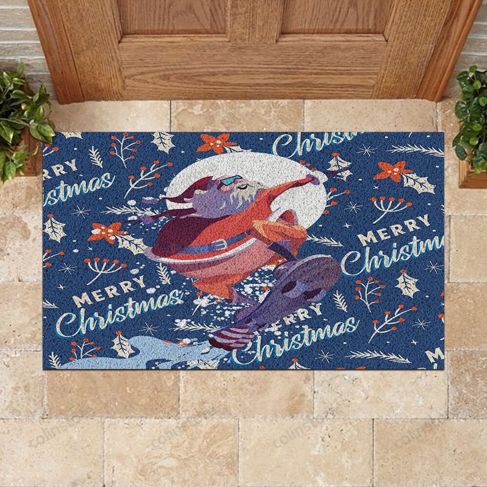 Santa Claus Doormat Merry Christmas Doormat -ghepten-g0tz9mk