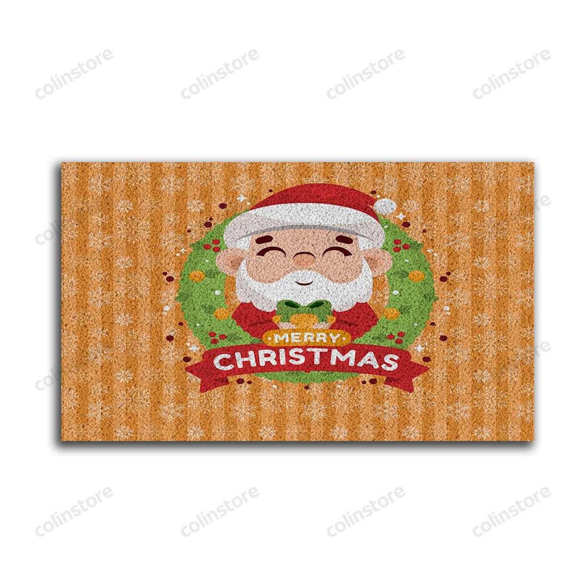 Santa Claus Gift Doormat Merry Christmas Doormat