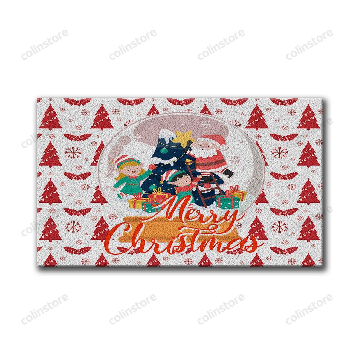 Santa Claus Merry Christmas Doormat Merry Christmas Doormat