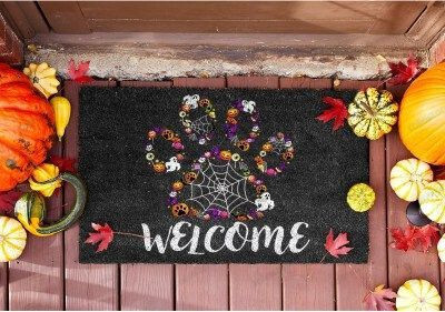 Welcome Dog Paw Funny Outdoor Indoor Wellcome Doormat