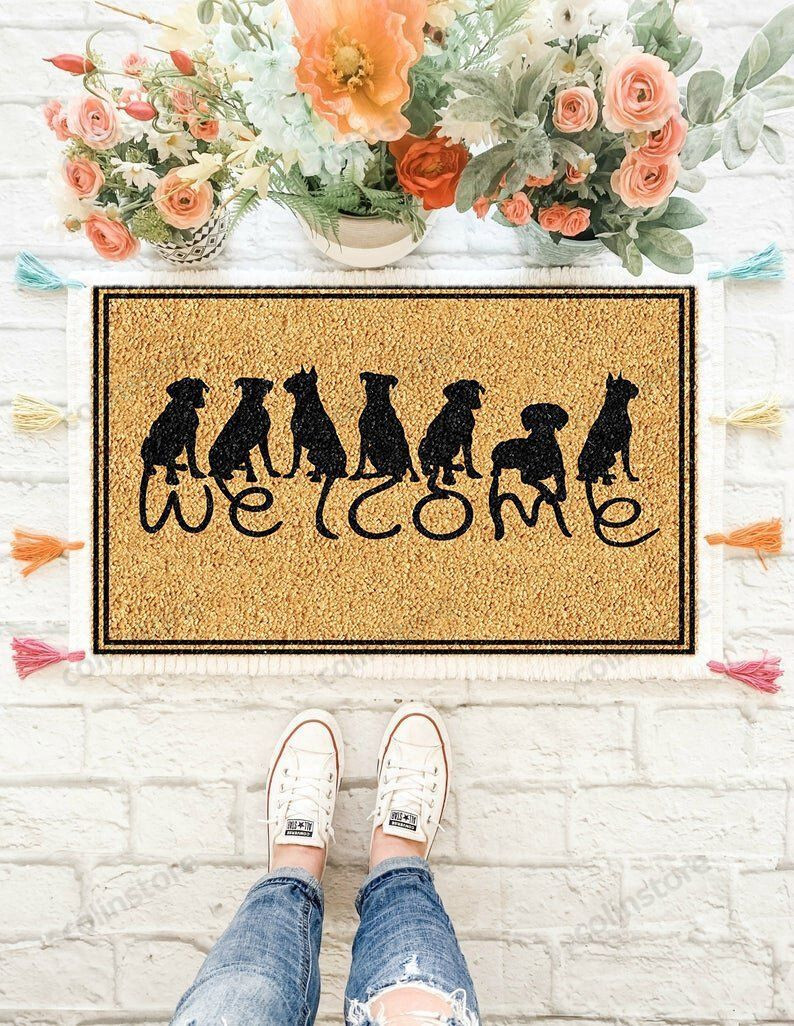 Welcome Dogs - Doormat Welcome Mat