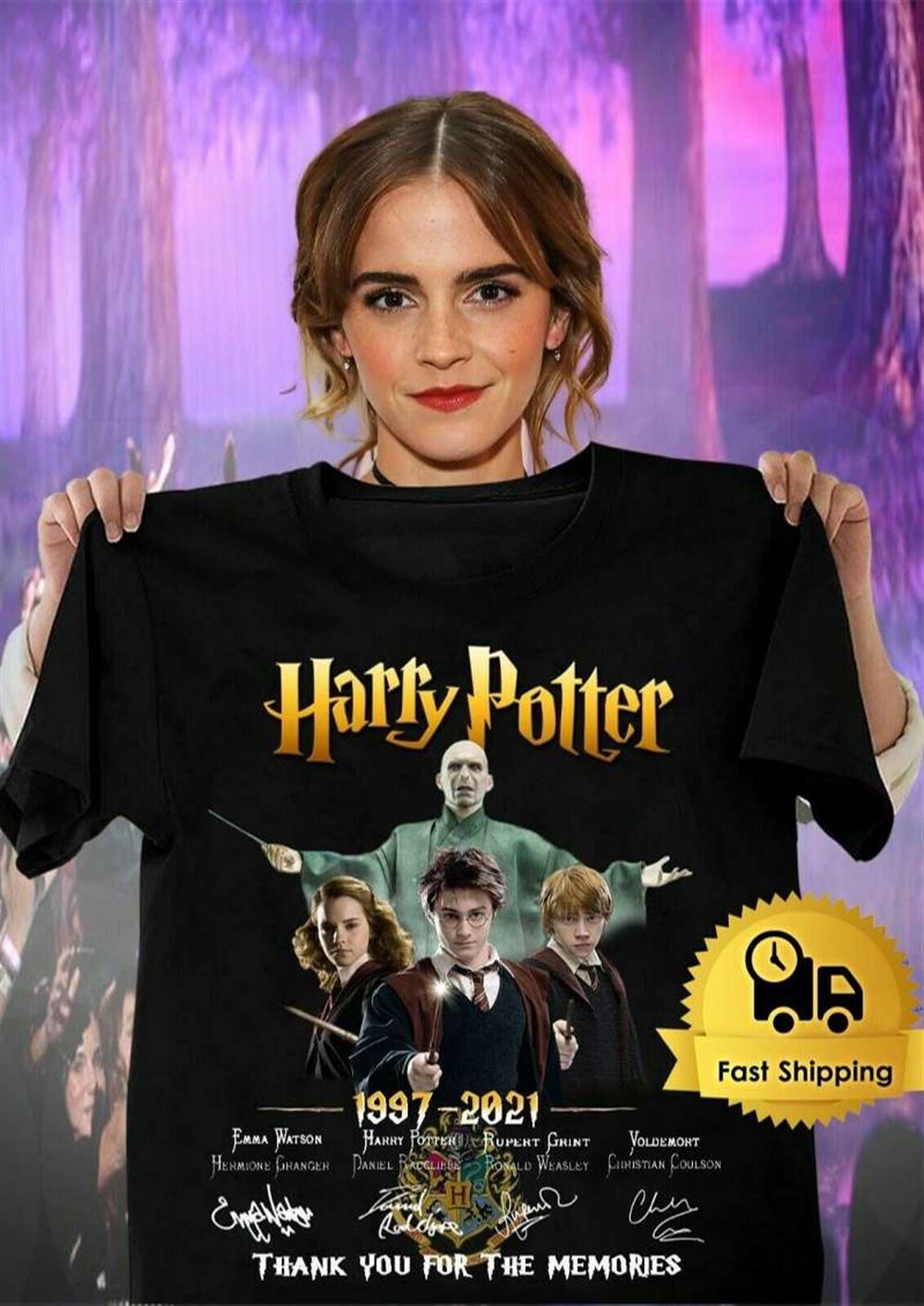 24 Years Of Harry Potter 1997-2021 T-shirt