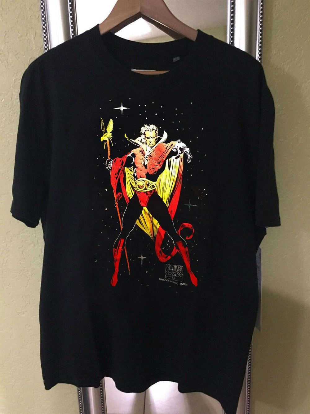 Adam Warlock Metallic 1993 Marvel Comics T Shirt