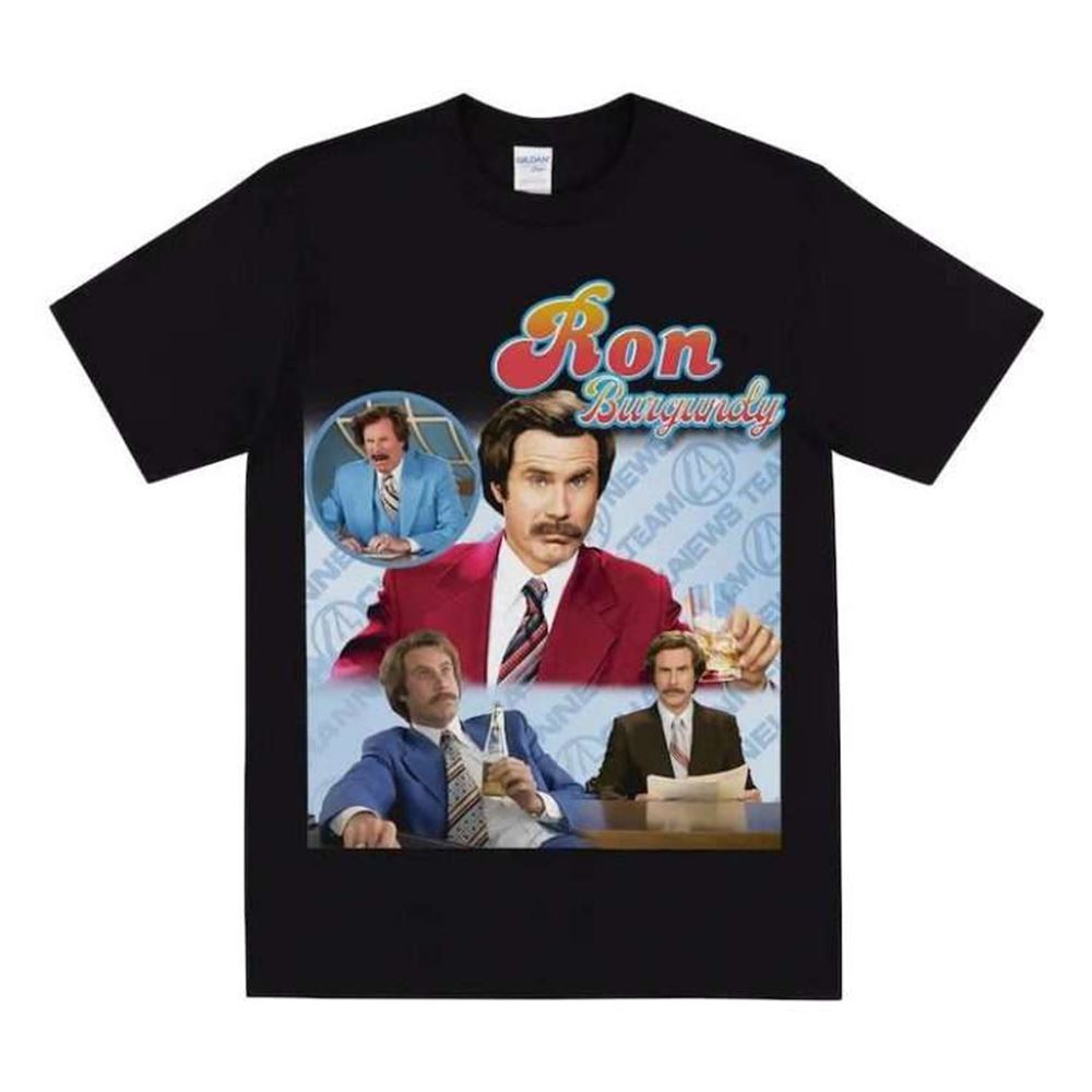 Anchorman The Legend Of Ron Burgundy Movie Unisex T-shirt