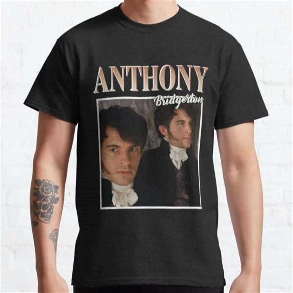 Anthony Bridgerton Film Actor T-shirt Bridgerton Movie