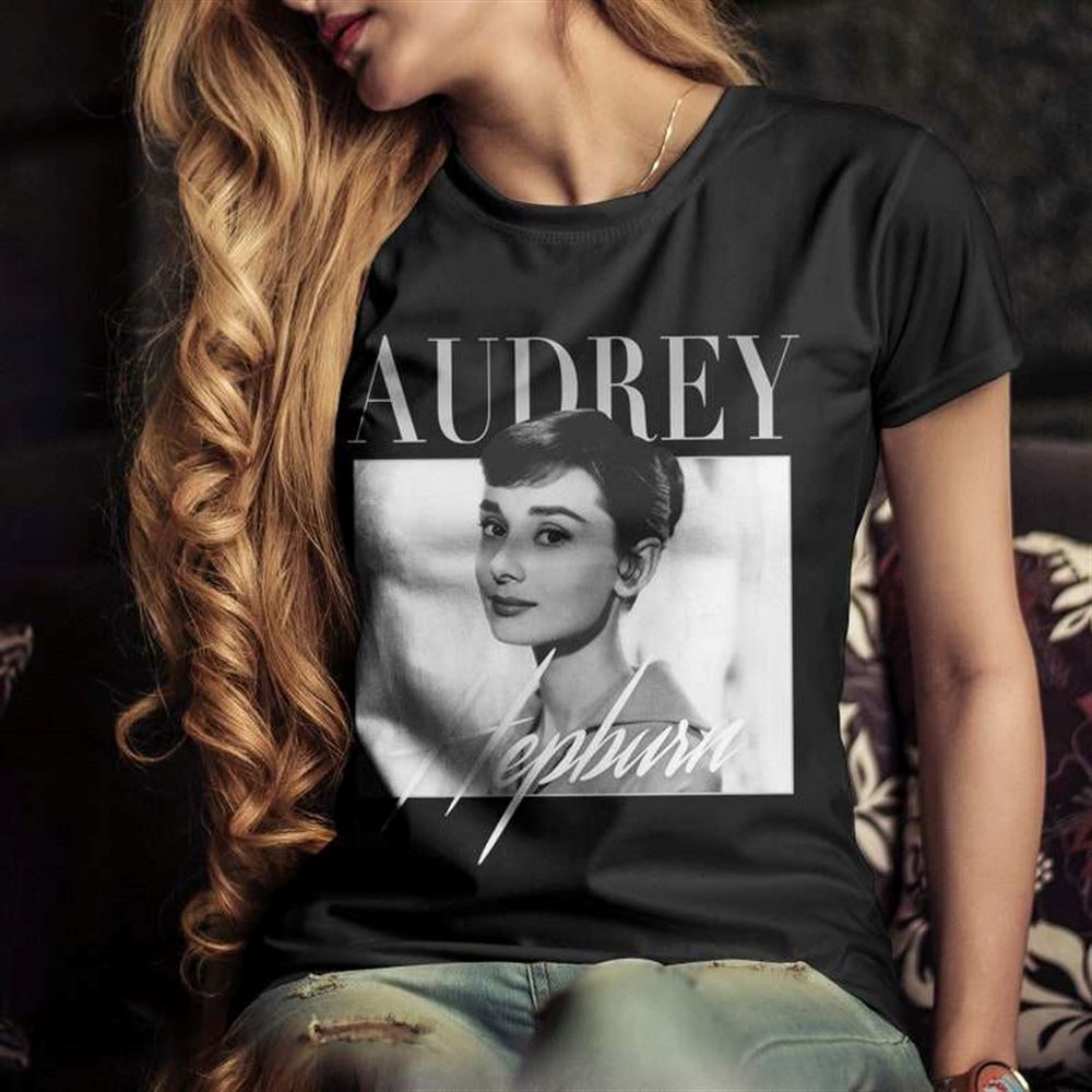 Audrey Hepburn Homage Vintage T-shirt