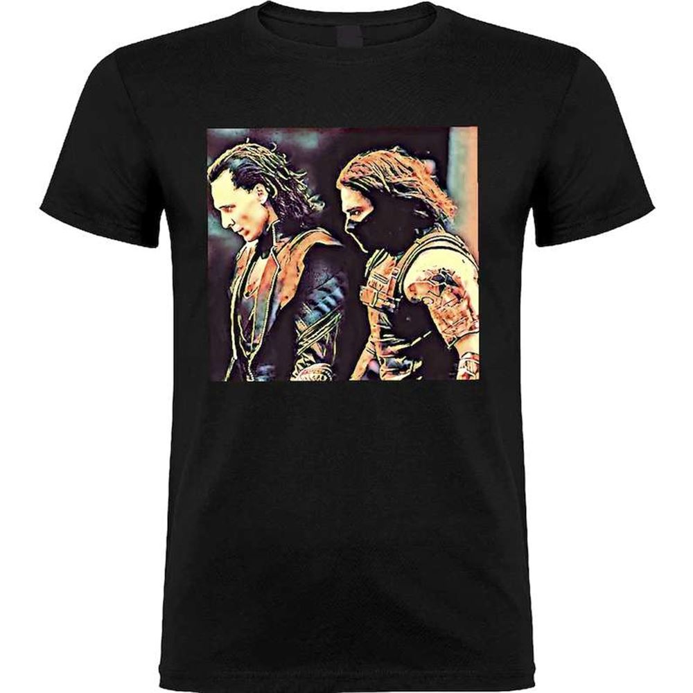 Avengers Loki Bucky Superhero Villian Unisex T Shirt