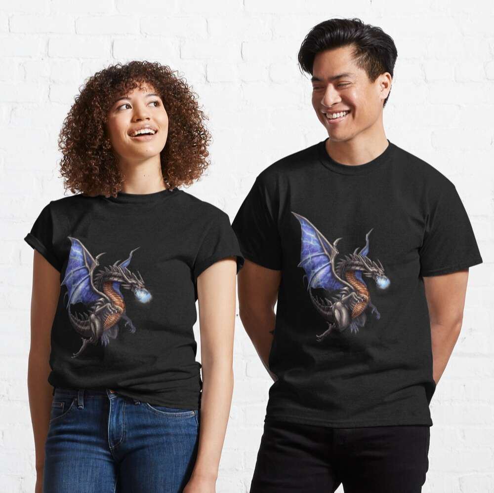 Bahamut Final Fantasy I Classic Unisex T Shirt