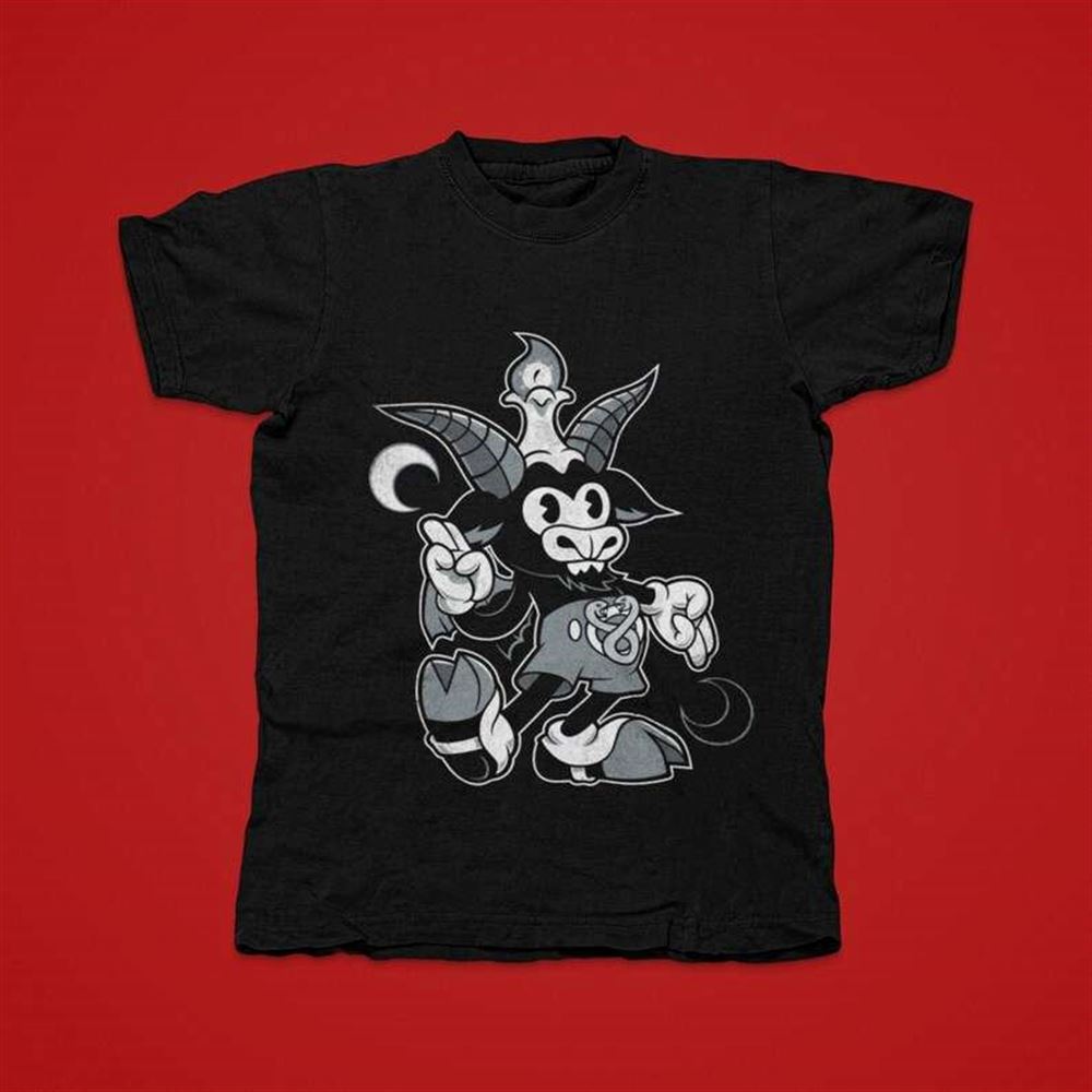 Baphomet Cartoon T Shirt