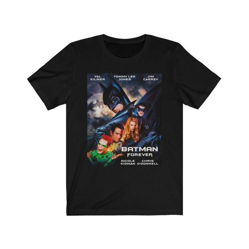 Batman Forever 1995 Superhero Movie T-shirt