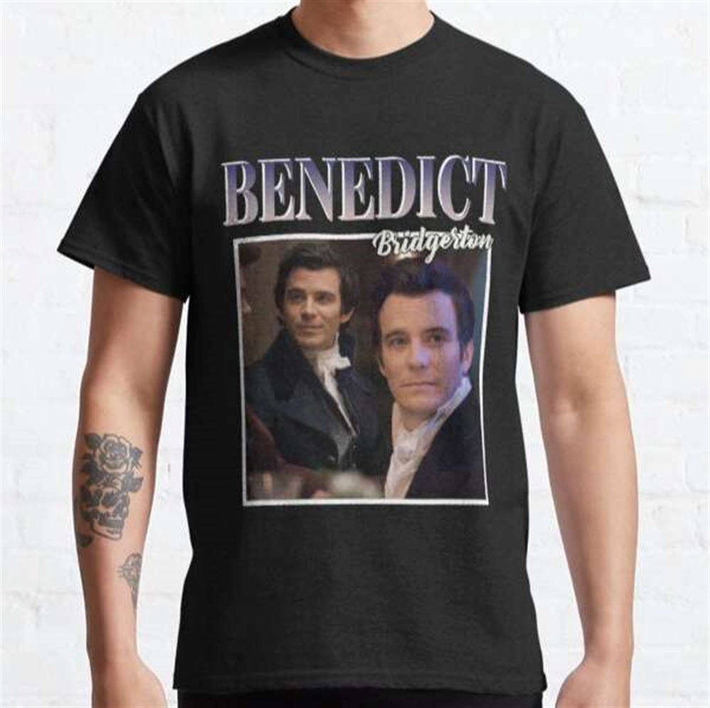 Benedict Bridgerton Film Actor T-shirt Bridgerton Movie