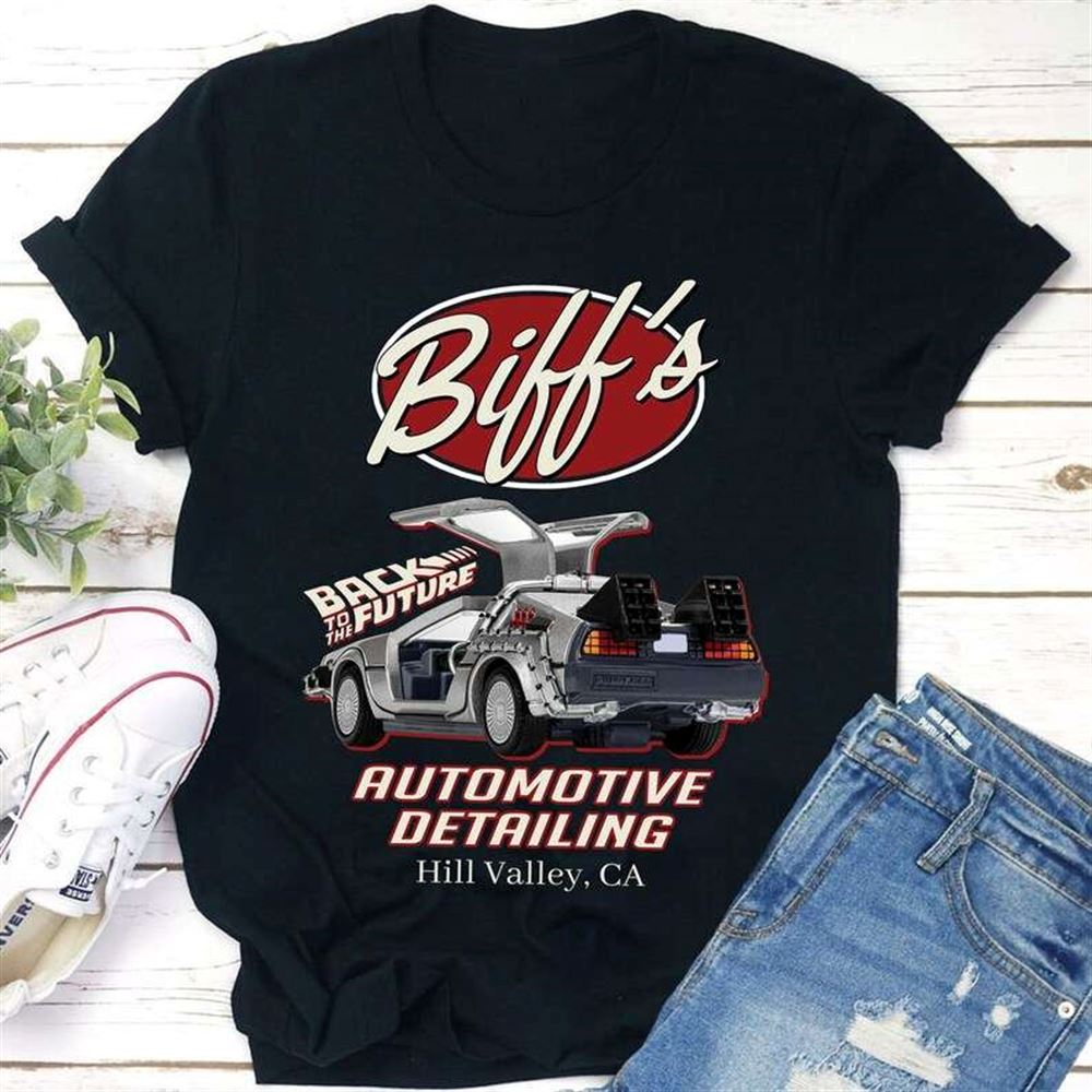 Biffs Back To The Future Automotive Detailing T-shirt