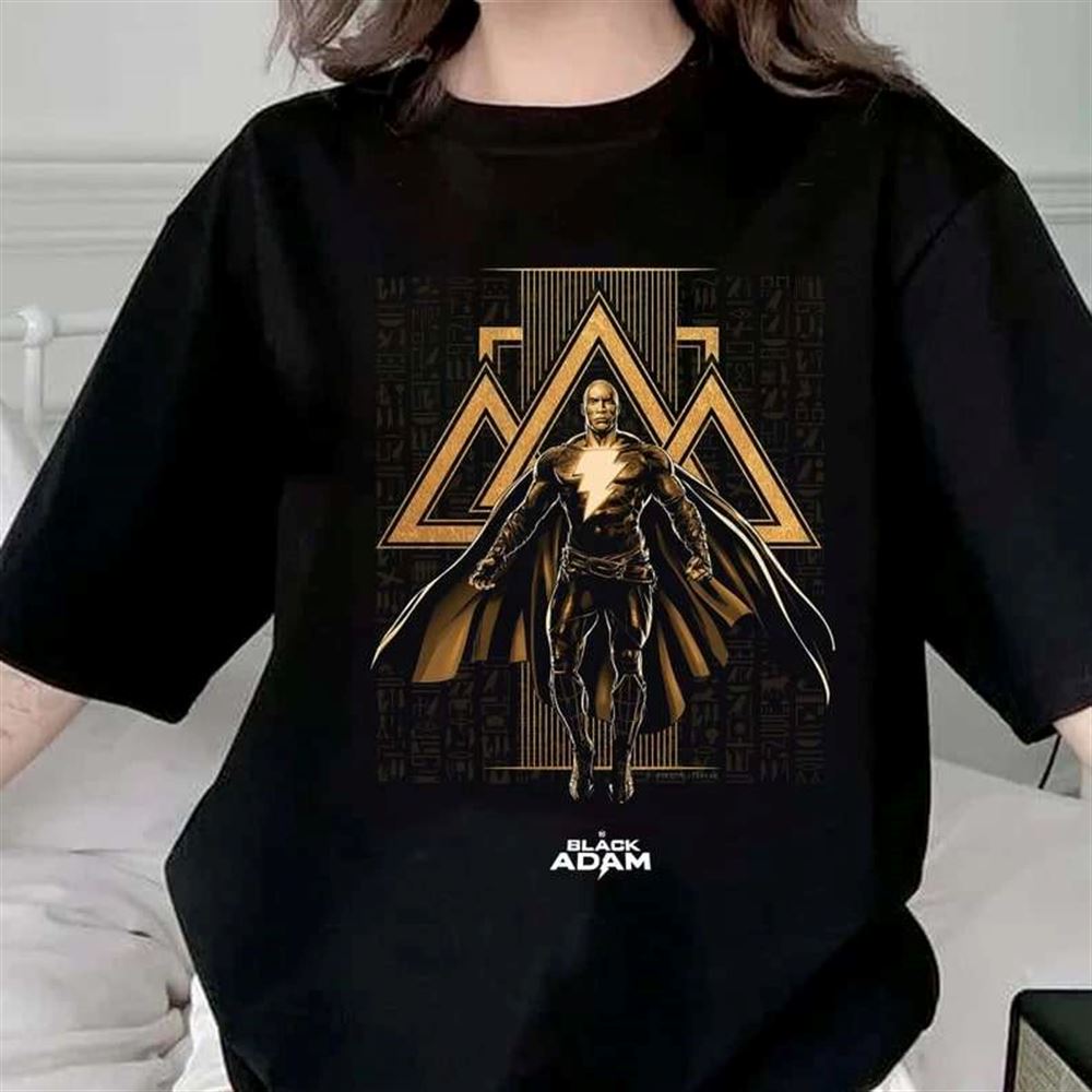 Black Adam Movie Comics T-shirt