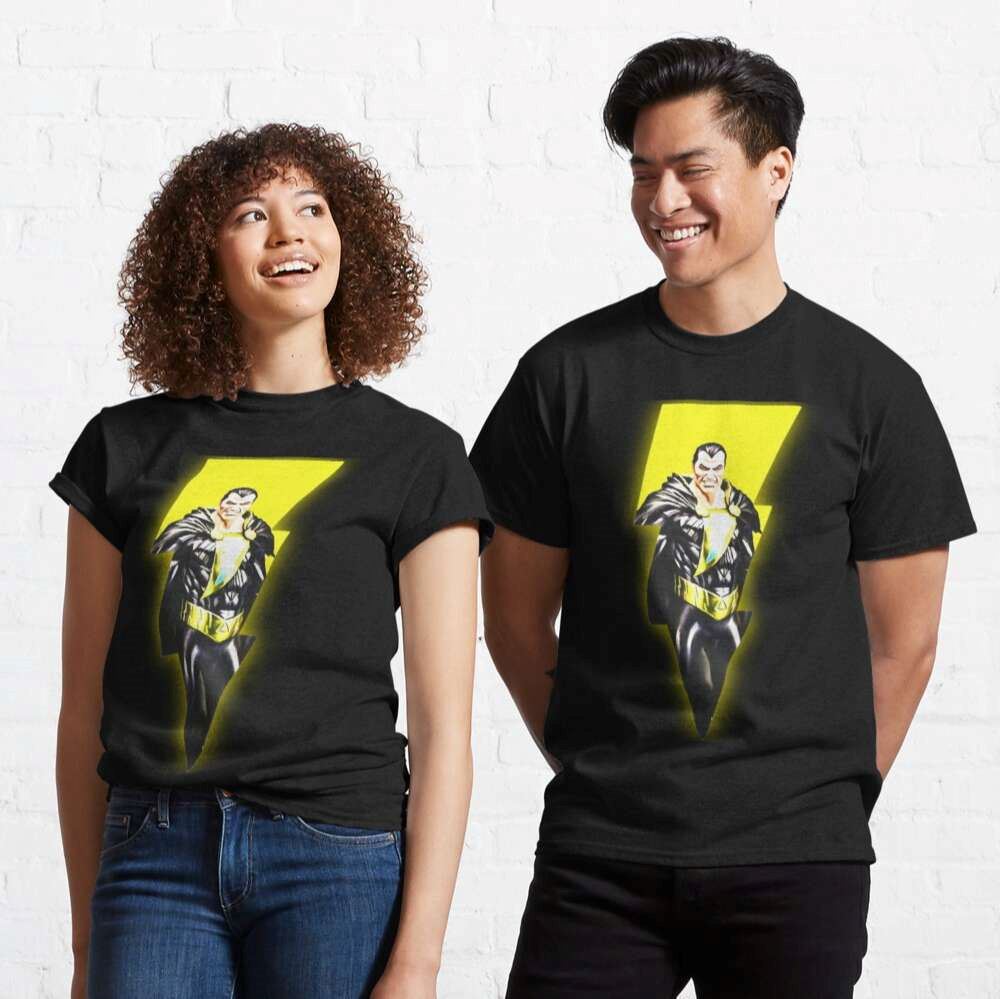 Black Adam T Shirt 2022