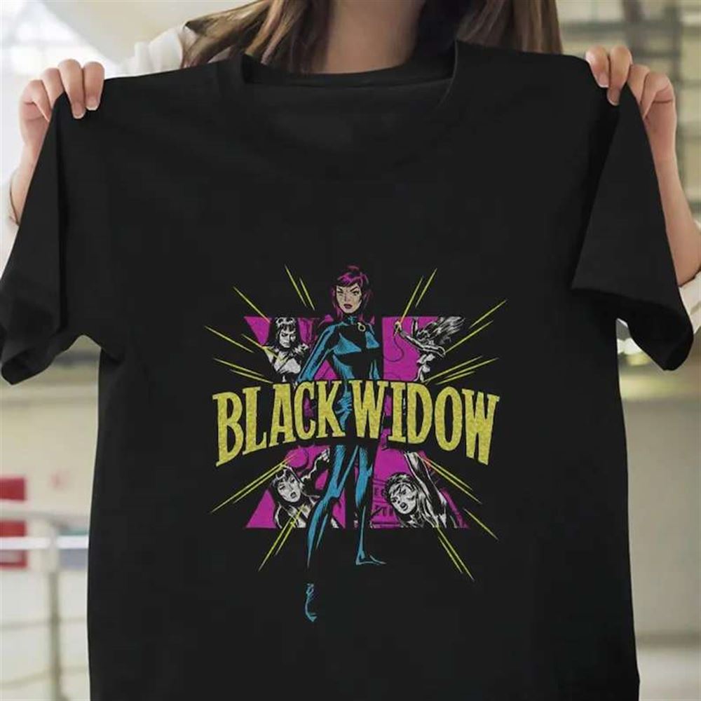 Black Widow Comics T-shirt