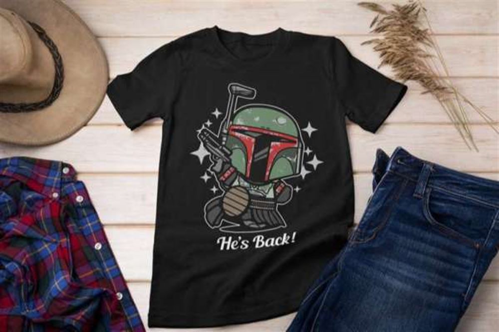 Boba Fett Hello Kitty Graphic T Shirt