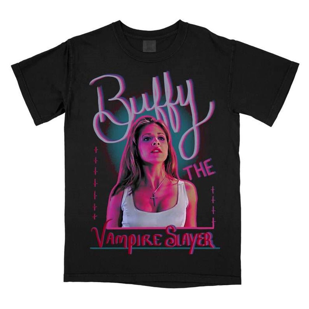 Buffy The Vampire Slayer Black T-shirt