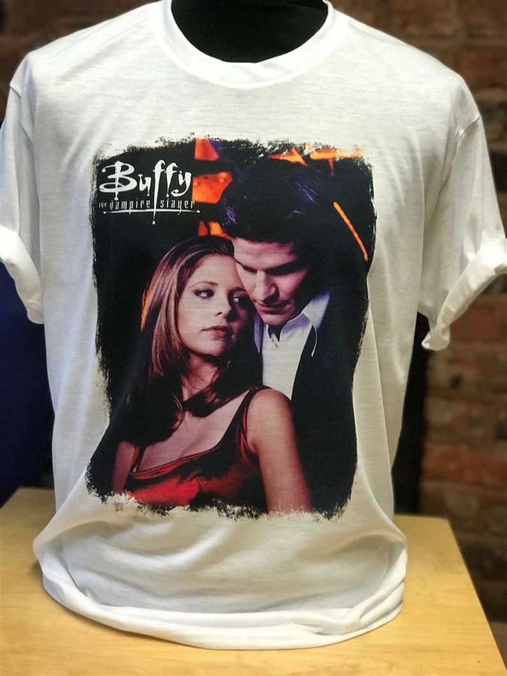 Buffy The Vampire Slayer White T-shirt