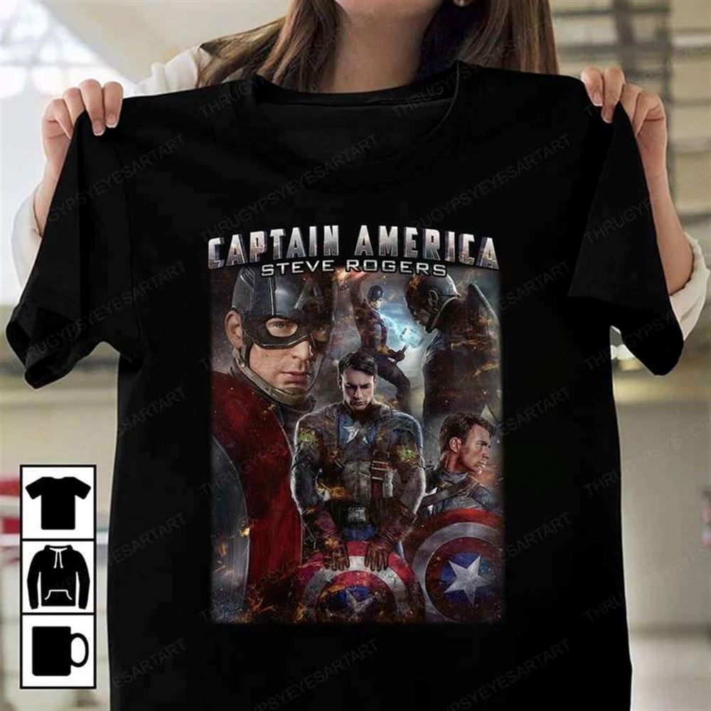 Captain America Steve Rogers T-shirt