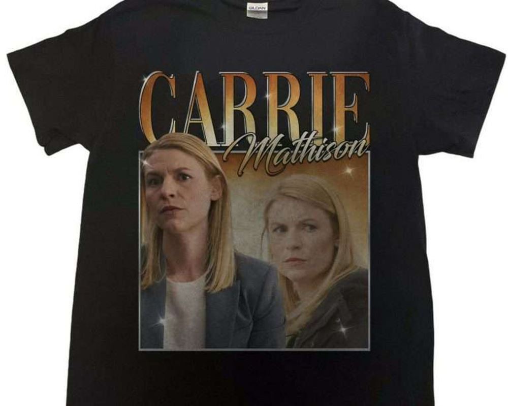 Carrie Mathison Homeland Tv Claire Danes Vintage Unisex T-shirt