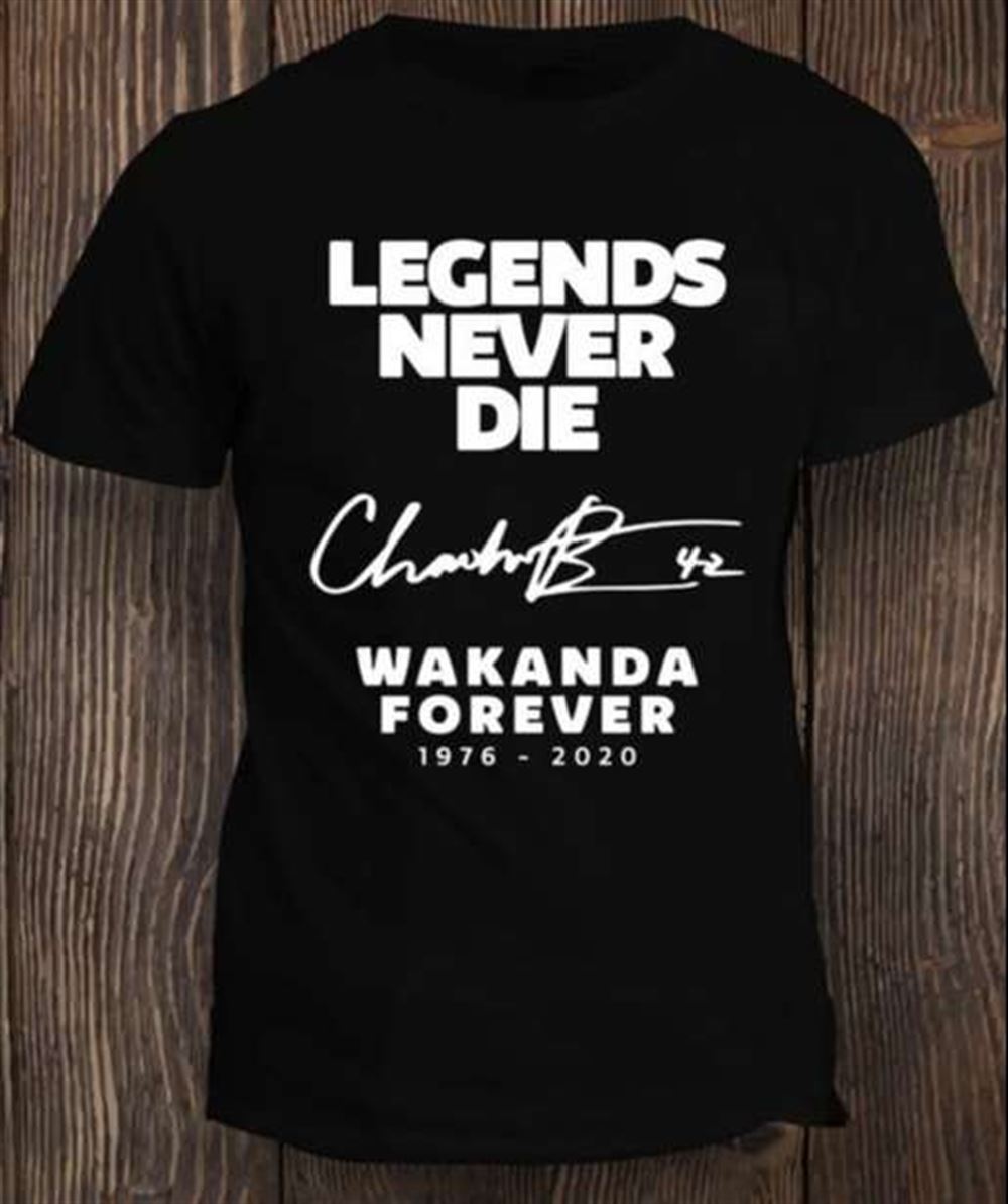 Chadwick Boseman Rip Black Panther Wakanda Forever Unisex T Shirt