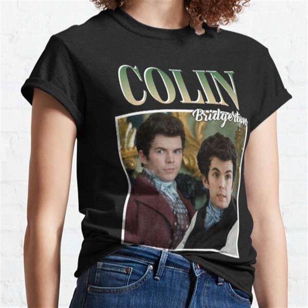 Colin Bridgerton Film Actor Bridgerton Movie T-shirt