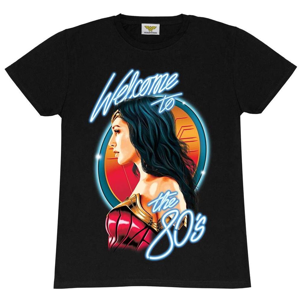 Dc Comics Wonder Woman 1984 Welcome To The 80s Mens T-shirt