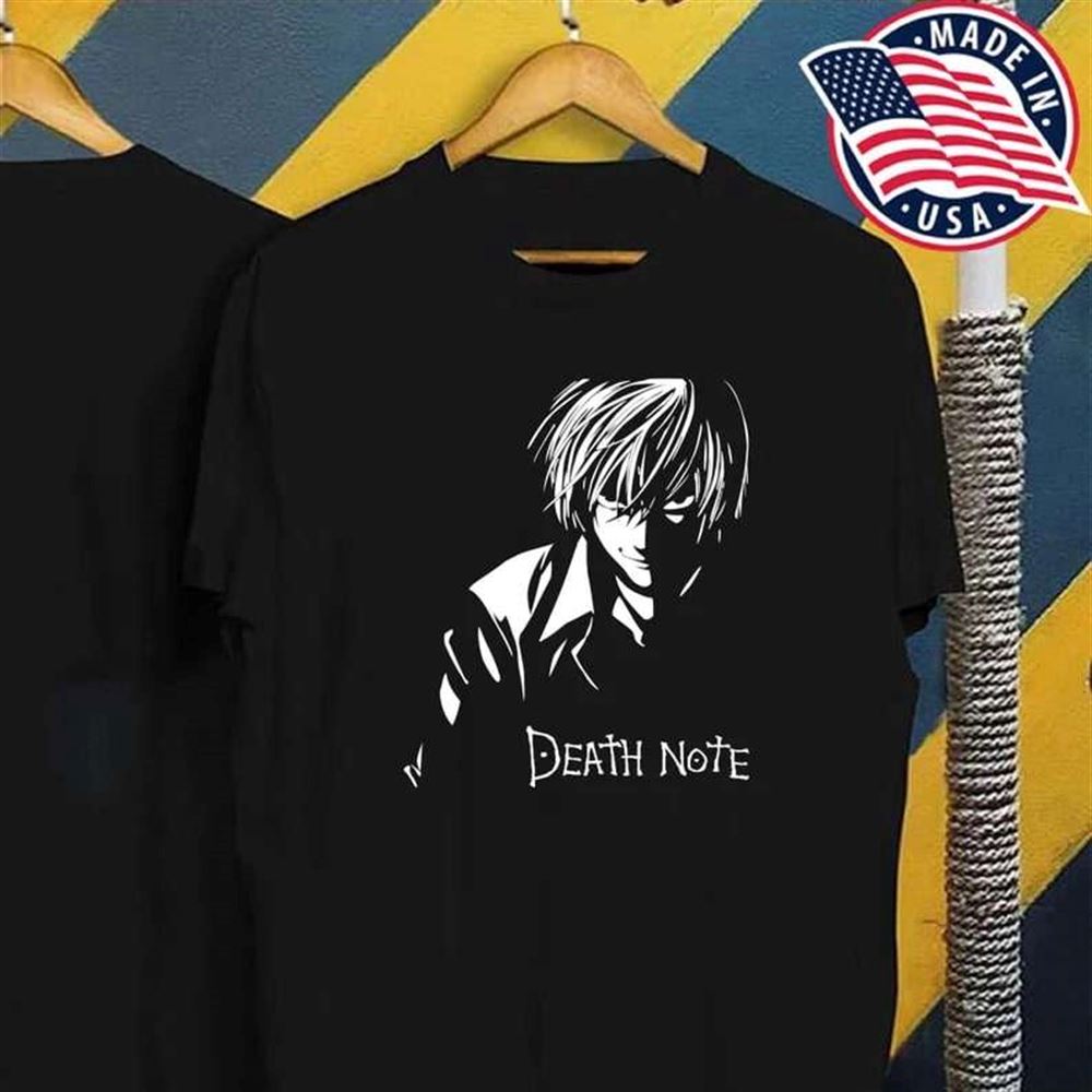 Death Note Anime Manga Kira T-shirt