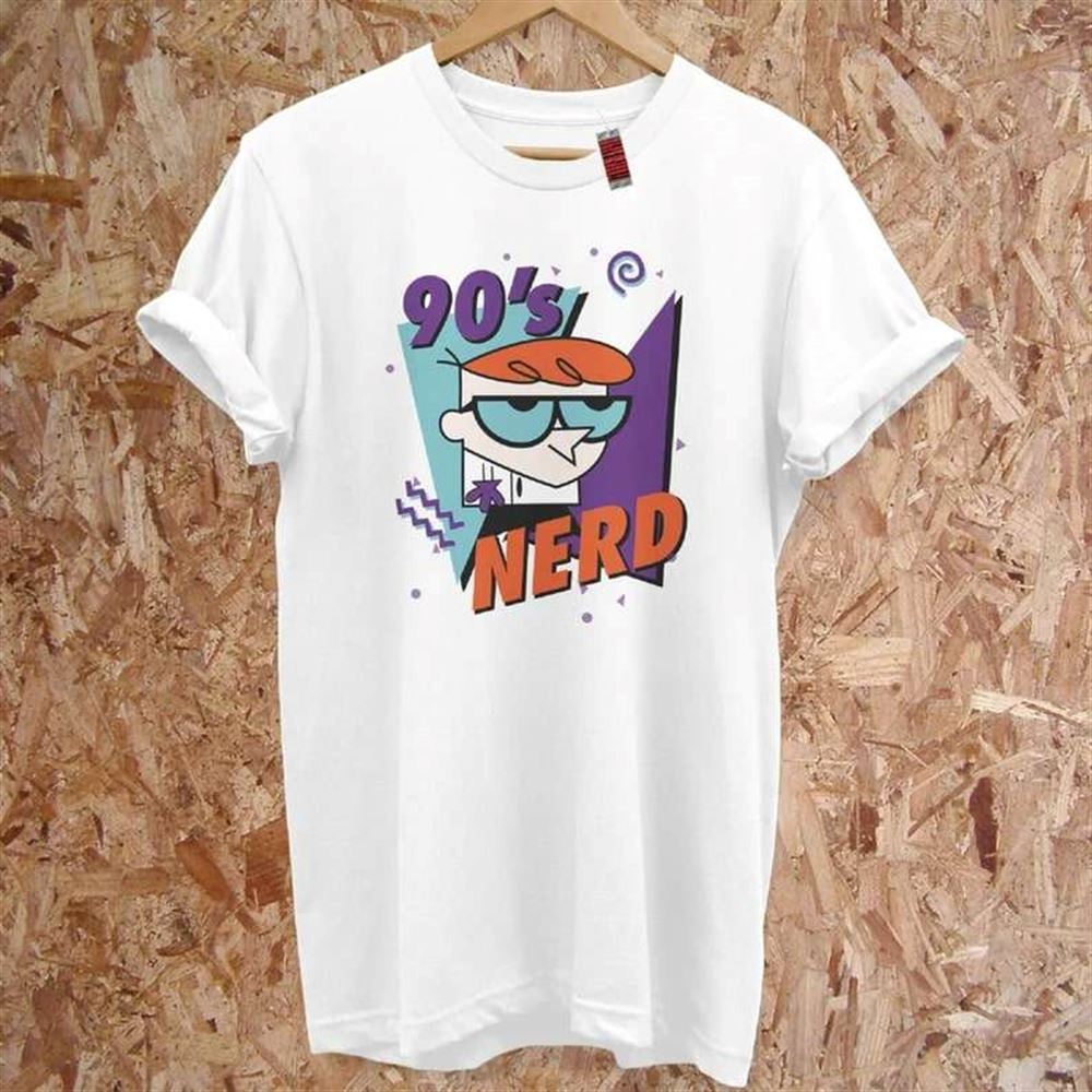 Dexter 90s Kid Nerd Laboratory Lab Funny T-shirt