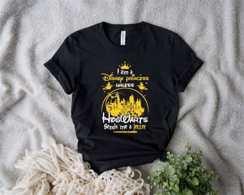 Disney Princess Unless Hogwarts Sends Me A Letter T-shirt