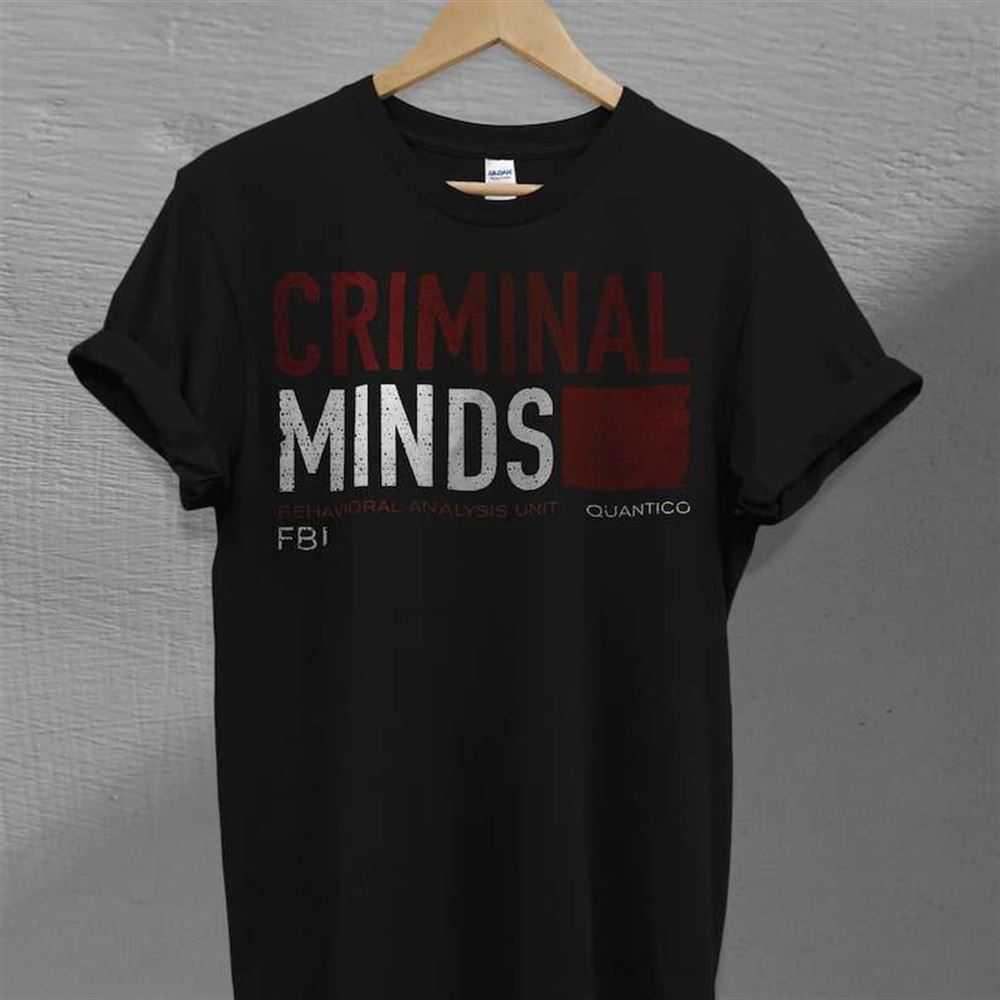 Distressed Criminal Minds Tv Series T-shirt