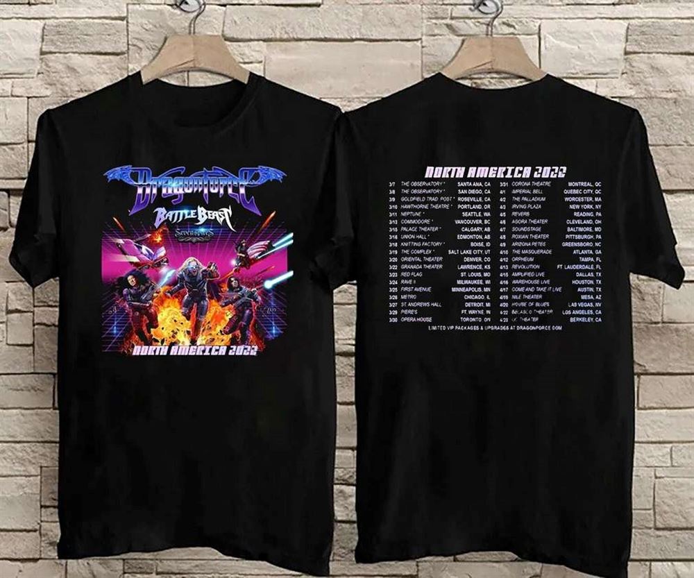 Dragonforce North America 2022 T-shirt