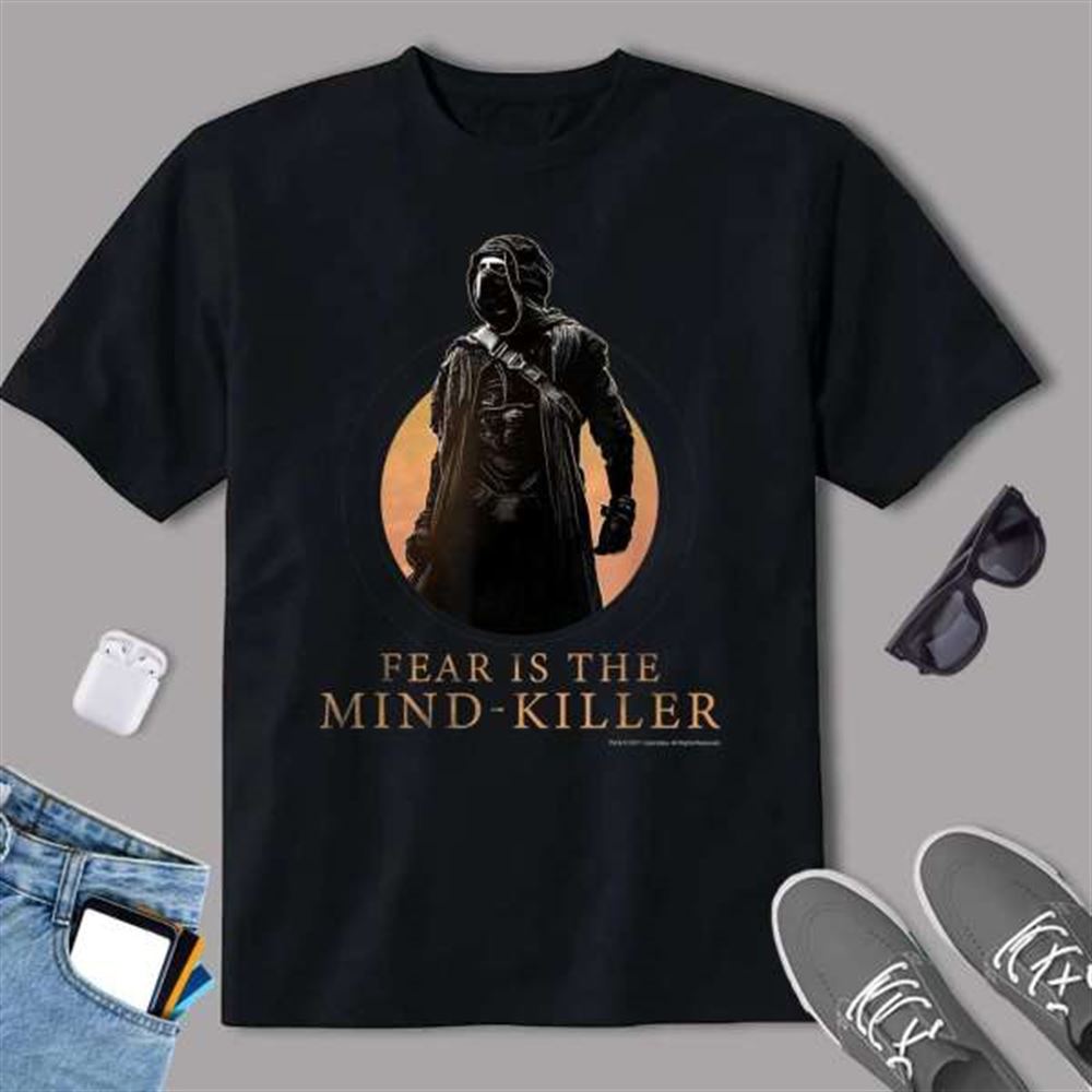 Dune 2021 Fear Is The Mind Killer Graphic T-shirt